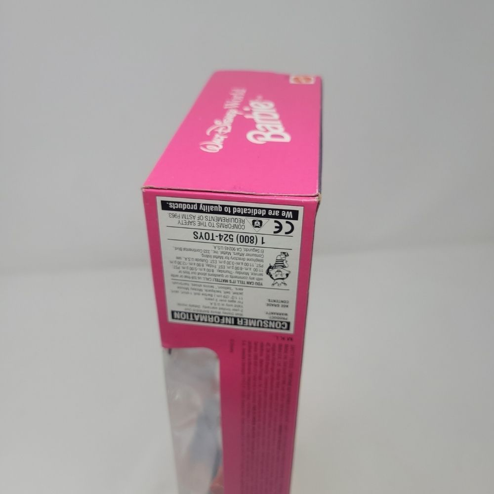 NIB! SPECIAL EDITION 25TH ANNIVERSARY WALT DISNEY WORLD BARBIE UNOPENED 1996 - Picture 8 of 10